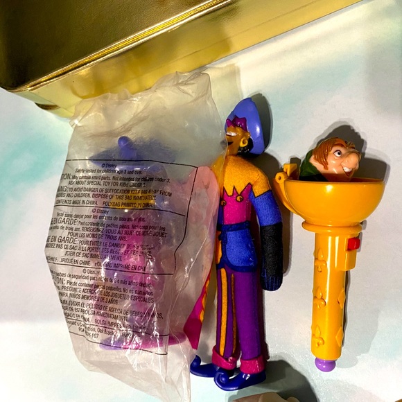 DISNEY VINTAGE 90s HUNCHBACK OF NOTRE DAME McDONALDS & BURGER KING TOY BUNDLE 10 - Picture 12 of 12